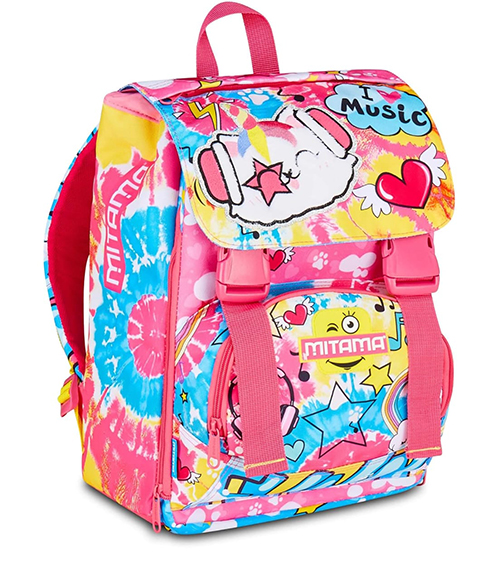 Çantë shkolle shpine 4 Zip Catrock Mitama - Image 8