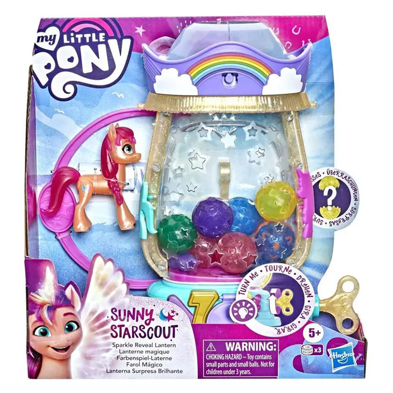 My Little Pony: A New Generation Movie Sparkle Reveal Lantern Sunny Starscout - Light Up Toy with 25 Pieces, Surprises - Image 8