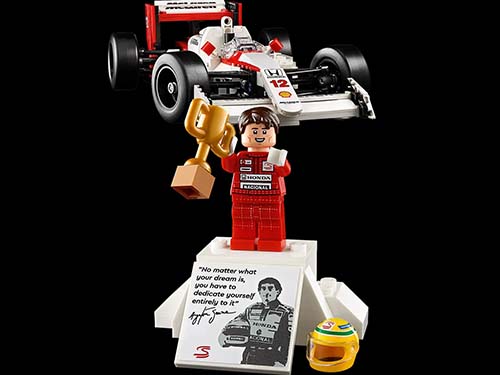 LEGO® ICONS™ McLaren MP4/4 & Ayrton Senna 10330 - Image 8