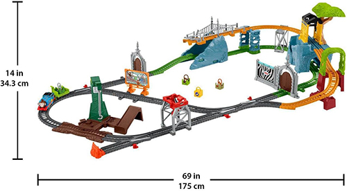Treni Sodor Safari Animal Park Monkey Adventure Thomas & Friends - Image 8
