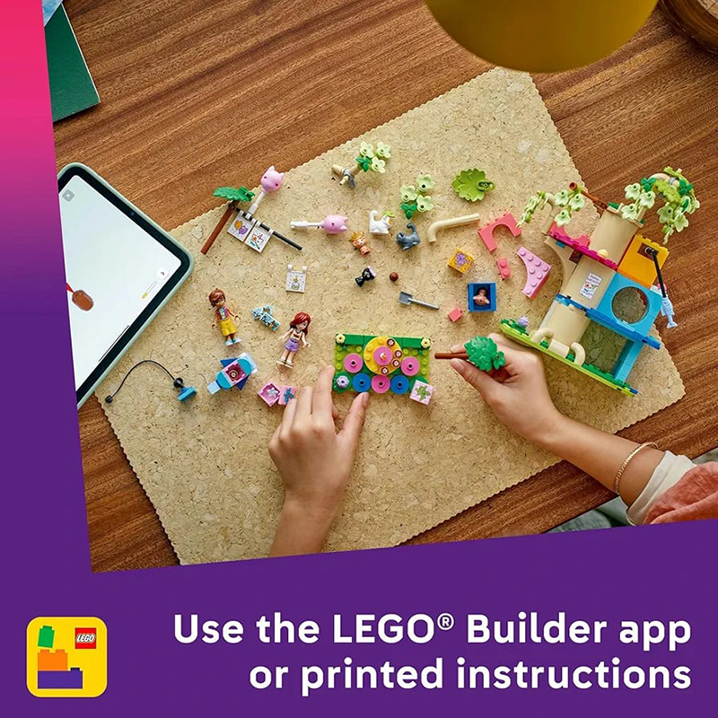 LEGO® Friends Cat Birthday Party & Tree House 42666 - Image 9