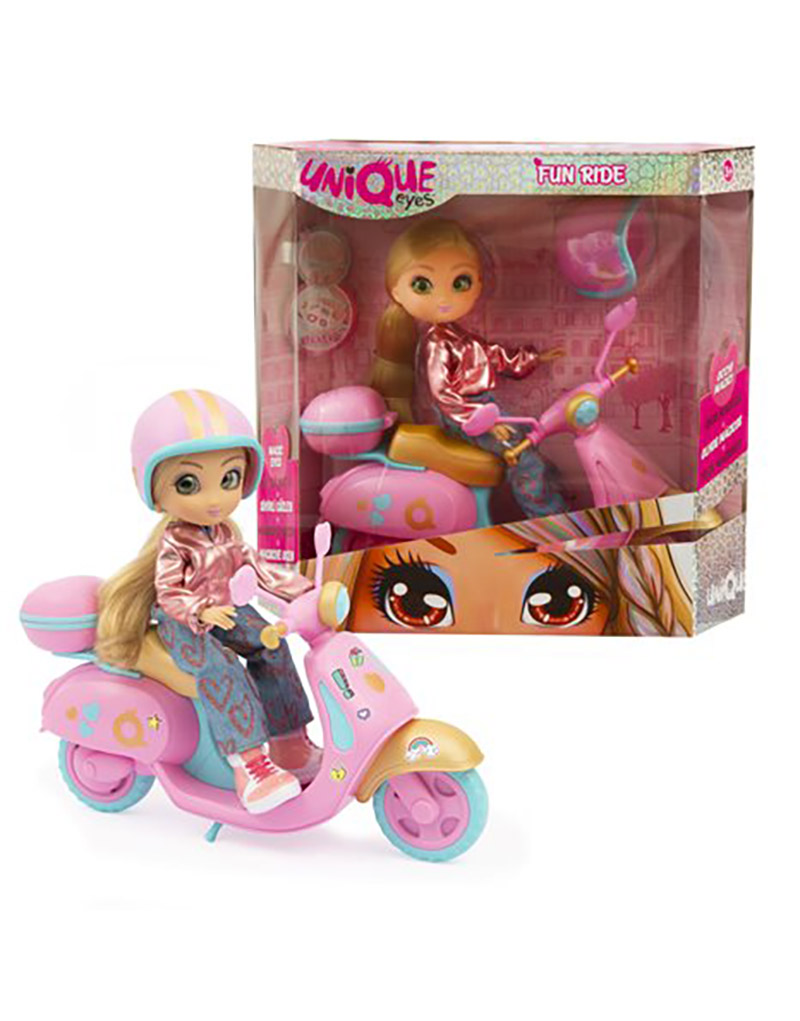 Unique Eyes Fun Ride Scooter Playset with Doll - Image 9