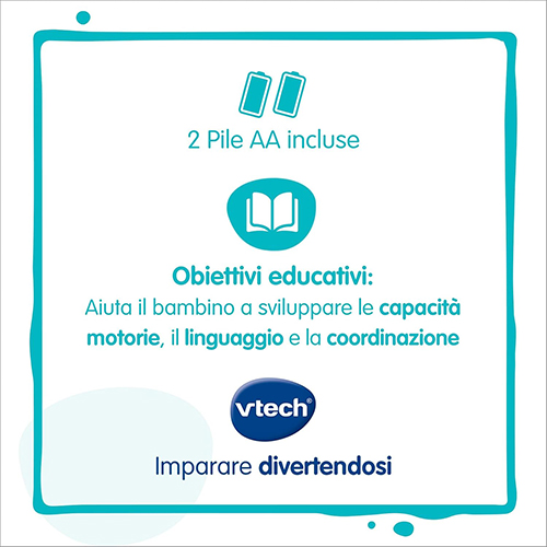 Set për hapat e para, Super Primi Passi Parlante 2 in 1VTech - Image 9