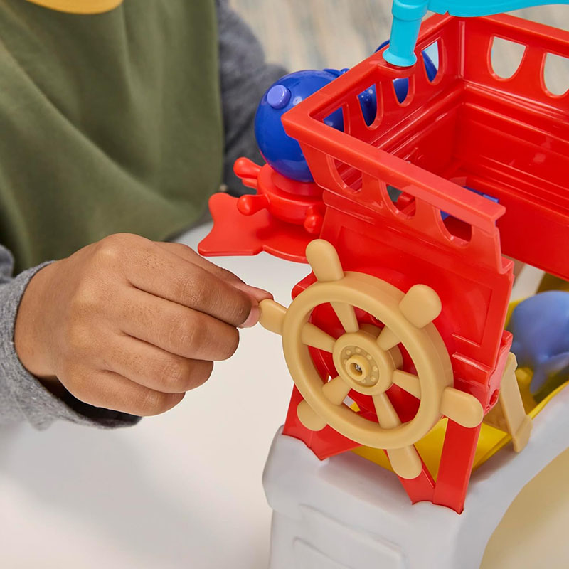 Lodër Spidey and his Amazing Friends Marvel Toys Water-Webs Spidey Island Spider-Man Playset - Image 10