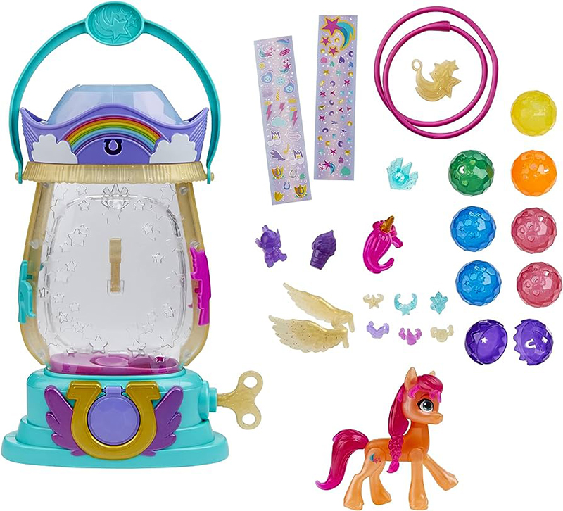 My Little Pony: A New Generation Movie Sparkle Reveal Lantern Sunny Starscout - Light Up Toy with 25 Pieces, Surprises - Image 10