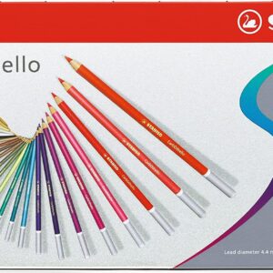 STABILO CarbOthello Pastel Pencil Set, 12-Color