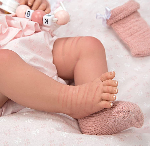 Kukulla Bebe Reborn Alba Arias me Jastek - Image 5