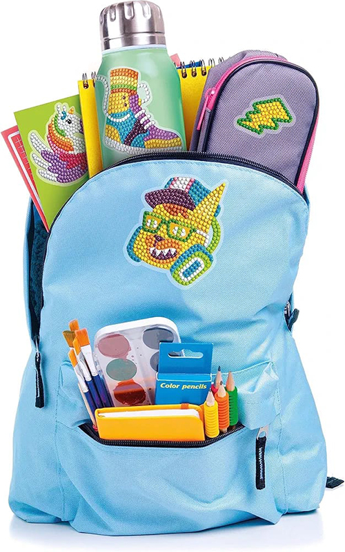 Stikera Sparkly Creations: Create Personalised 3D Gem Stickers for Bags, School Supplies & More! CLEMENTONI - Image 4