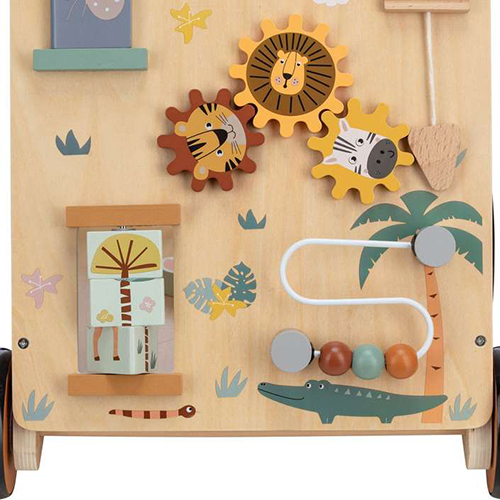 Lodër hapat e para druri, Baby Walker my first step Free On - Image 6