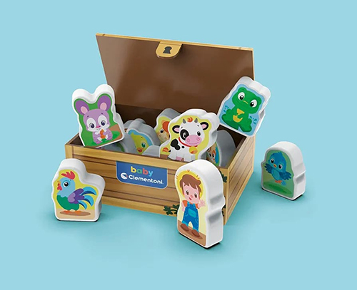 Lodër edukative Baby Animal Farm, Light and Sound, Interactive Education Clementoni - Image 5