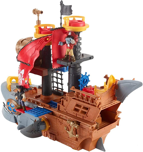 Anija piratëve, Shark Bite Pirate Ship Fisher-Price - Image 6