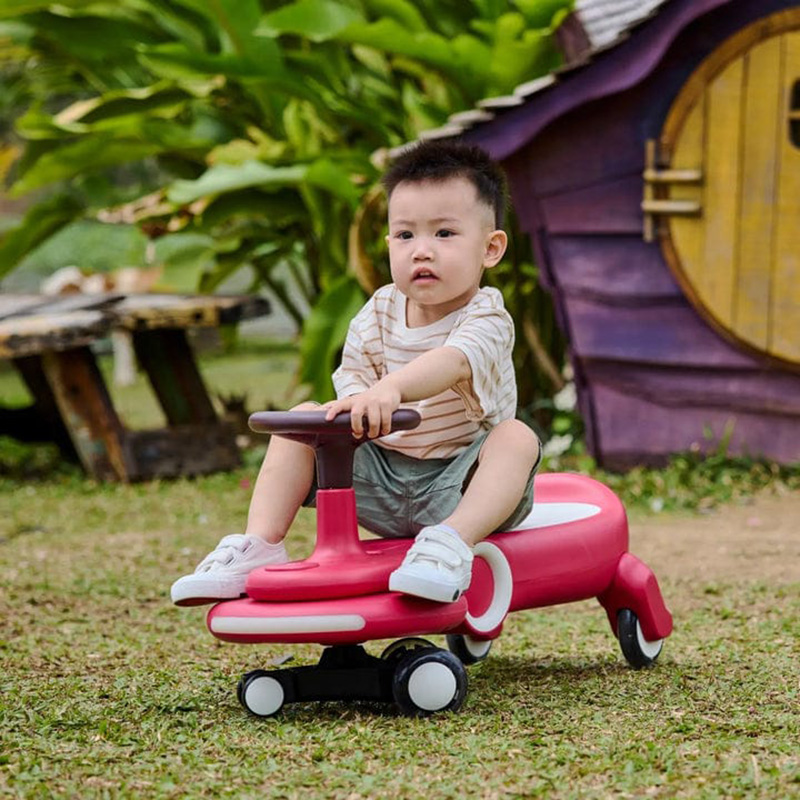 Makinë me timon me kthesa, Wiggle & Giggle Car, Red Hape - Image 8