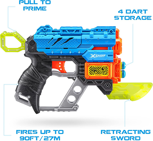 Pistolet me 8 fishekë XSHOT Dino Attack Dino Extinct Zuru - Image 7