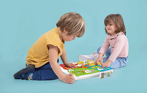 Lodër edukative Baby Animal Farm, Light and Sound, Interactive Education Clementoni - Image 7