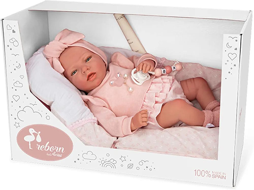 Kukulla Bebe Reborn Alba Arias me Jastek - Image 8