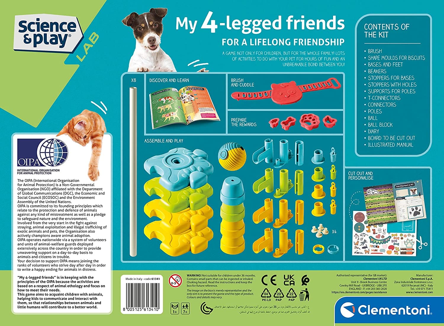 Clementoni 61341 Science & Play-Pet Lab Play for Future-Educational and Scientific Toys, Gift for Kids Age 7, English Version, Multicolour - Image 10