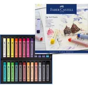 Soft Pastel Full Length Sticks, Box of 24 - #128324 Faber Castell
