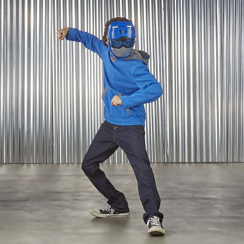 Power Rangers Beast Morphers Blue Ranger Mask - Image 3