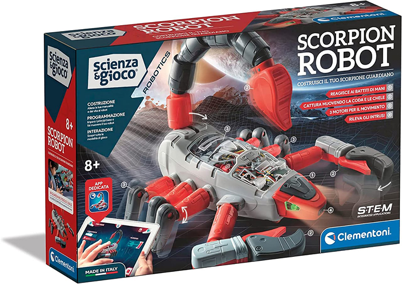 Clementoni - Science Robotics-Scorpion Building Set 19242