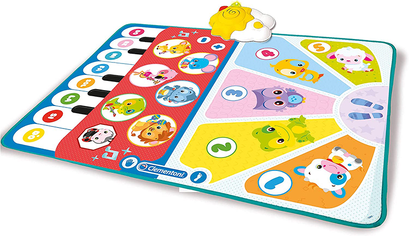 Clementoni- L'orchestra Salterina Tappeto Musicale per Bambini, Multicolore, 17434 - Image 3