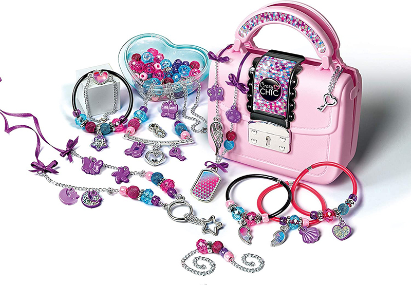 Clementoni 18598 Crazy Chic Fashion & Jewellery Kit for Children, Ages 7 Years Plus - Image 5