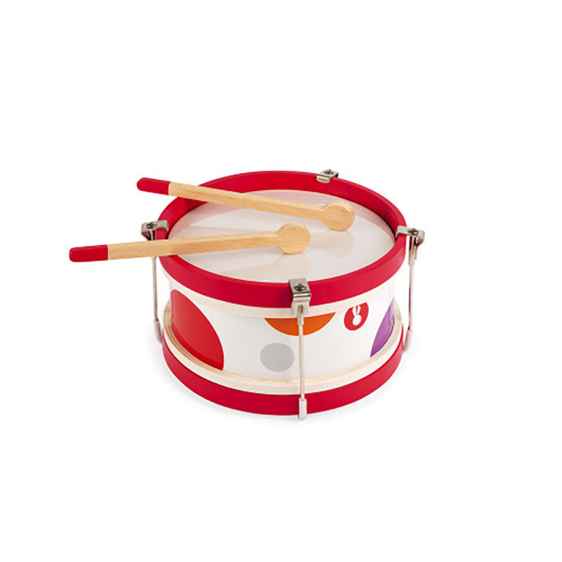 Daullja ime e parë druri, My First Drum Confetti (wood) Janod - Image 3