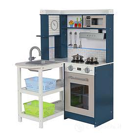 CUCINA ANGOLARE LEGNO H.100CM CON ACCESORI TEOREMA - Image 3
