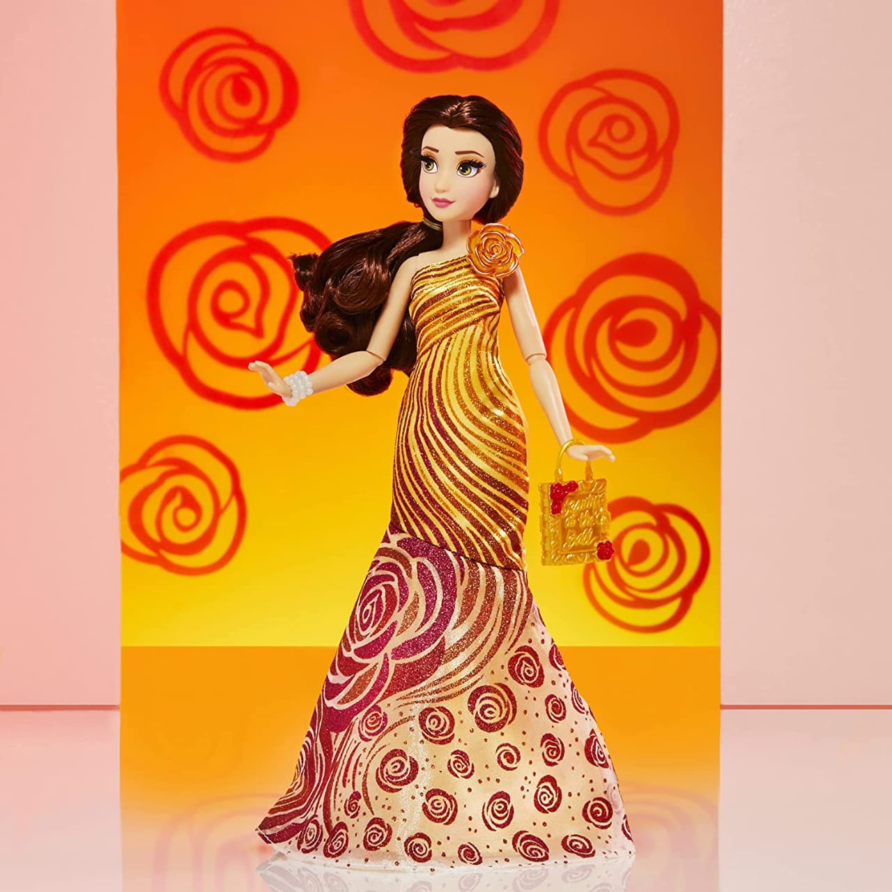 Disney Princess - Belle - Style Series 12 - Inspired by Beauty and The Beast - Contemporary Style Fashion Doll, Clothes and Acc - Collectable Toys for Kids - Girls and Boys - F1700 - Ages 6+ - Image 4