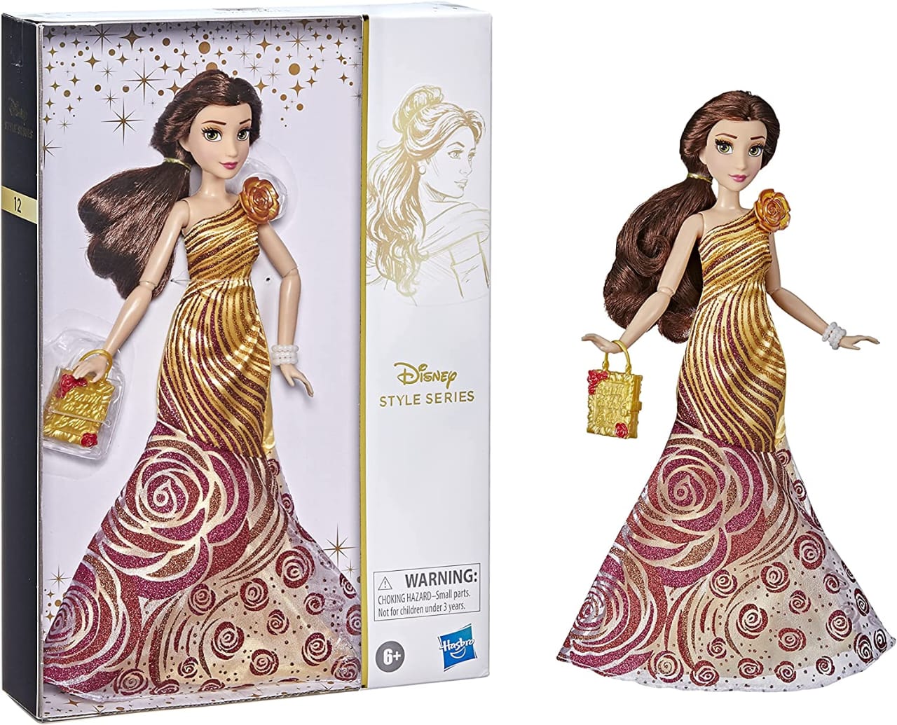 Disney Princess - Belle - Style Series 12 - Inspired by Beauty and The Beast - Contemporary Style Fashion Doll, Clothes and Acc - Collectable Toys for Kids - Girls and Boys - F1700 - Ages 6+ - Image 5