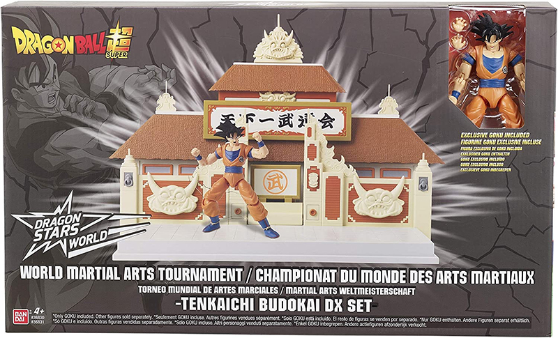 Bandai Dragon Ball Super Tenkaichi Budokai Playset - World Martial Arts Tournament Stage