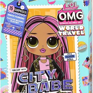 Lol Surprise Omg World Travel Vacay with City Babe 15 Surprises!