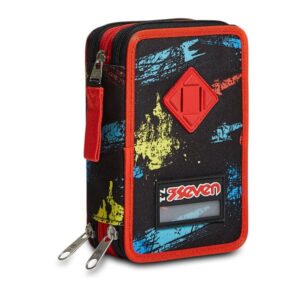 Kuletë shkolle me 3 Zinxhira Scratchy Boy  Seven®