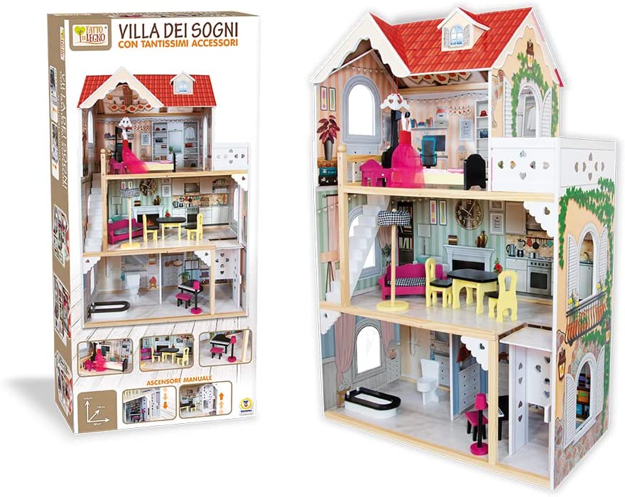 Teorema- Villa dei Sogni Dea H. 120 cm con Accessori, 40614