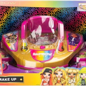 RAINBOW HIGH CD Player Make Up, Beauty Makeup Set for Kids with Eyeshadows, Enamels, Lipsticks and Music Turn Your Color Up - Nice Group