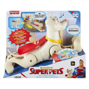 Fisher-Price DC League Of Super-Pets Rev & Rescue Krypto with Sounds