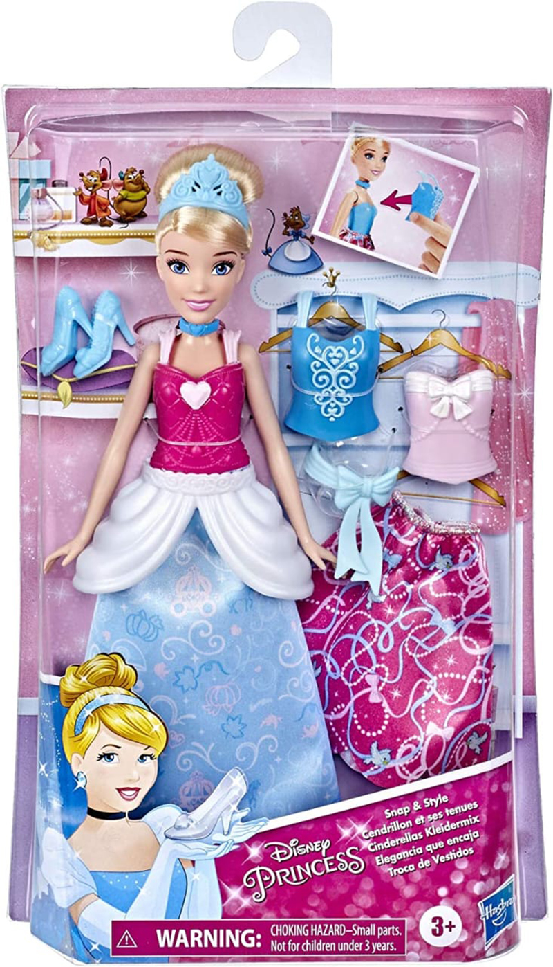 Disney Princess Snap and Style Cinderella Fashion Doll
