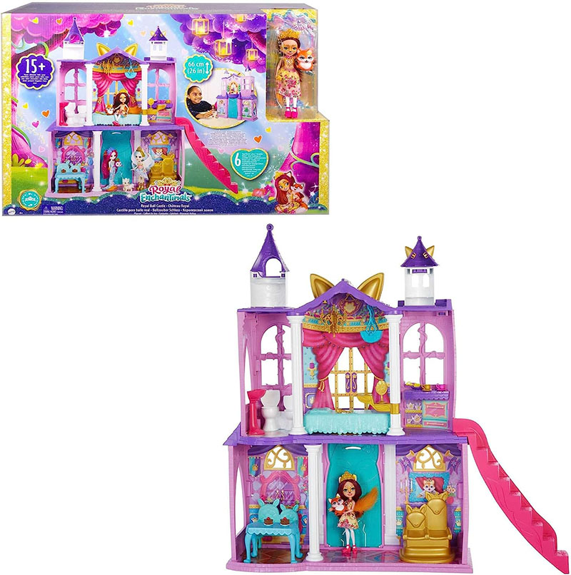 Royal Enchantimals Royal Ball Castle Playset Mattel