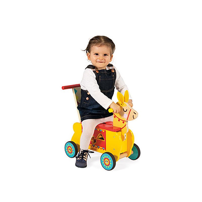 Makina ime pare, Lama Ride-On (wood) Janod... - Image 5