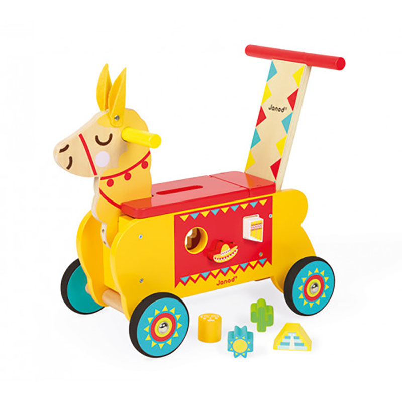 Makina ime pare, Lama Ride-On (wood) Janod... - Image 8