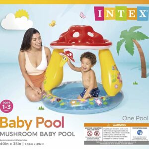 Intex 57114 Mushroom Baby Pool