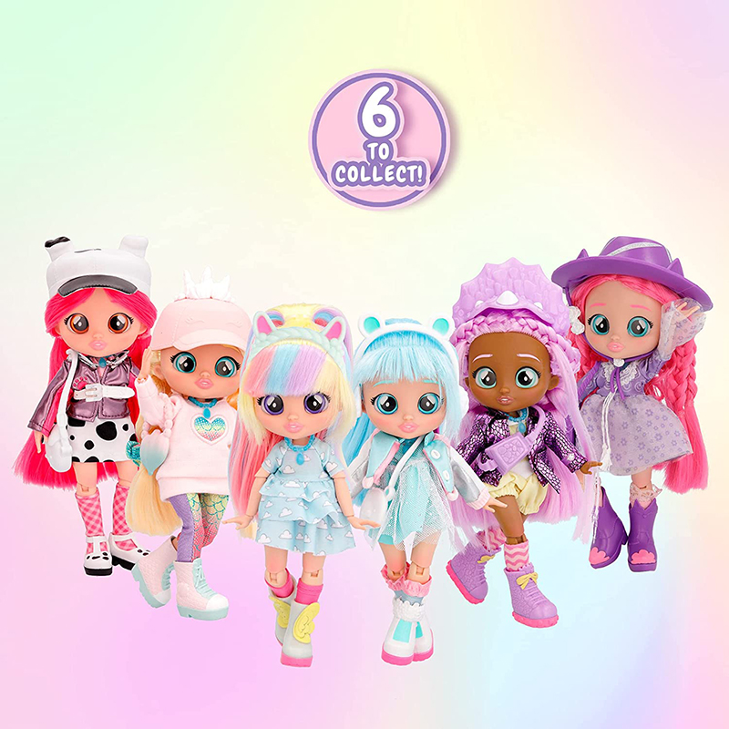 BFF By Cry Babies| Collectible Fashion Doll with Long Hair, fabric Clothes and 9 Accessories - Image 9