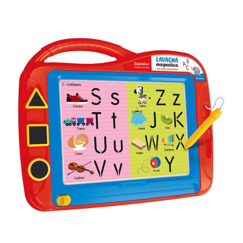 Clementoni - 12037 - Sapientino - Lavagna magnetica cancellabile, tavola da disegno, gioco per imparare a scrivere - gioco educativo 3 anni - Image 4
