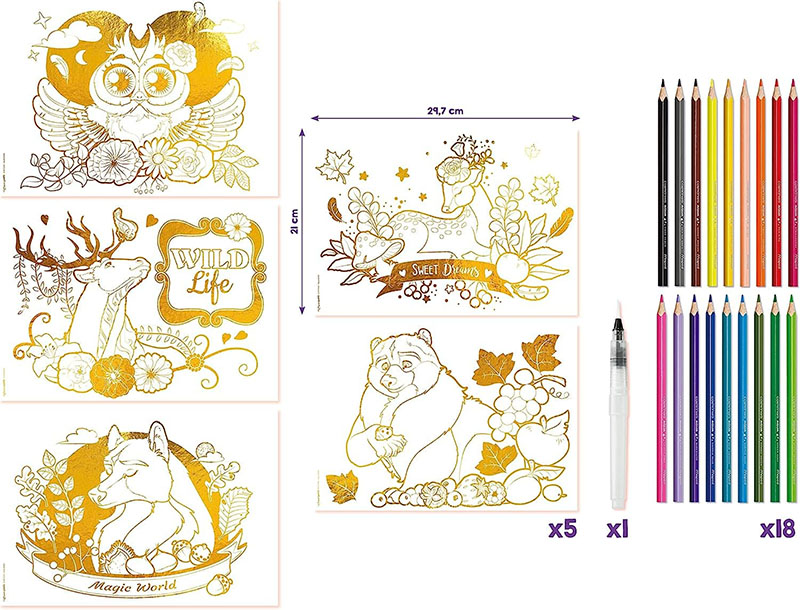 Maped Creativ Maxi Watercolor Set AQUA ART "SWEET DREAMS" - Image 3