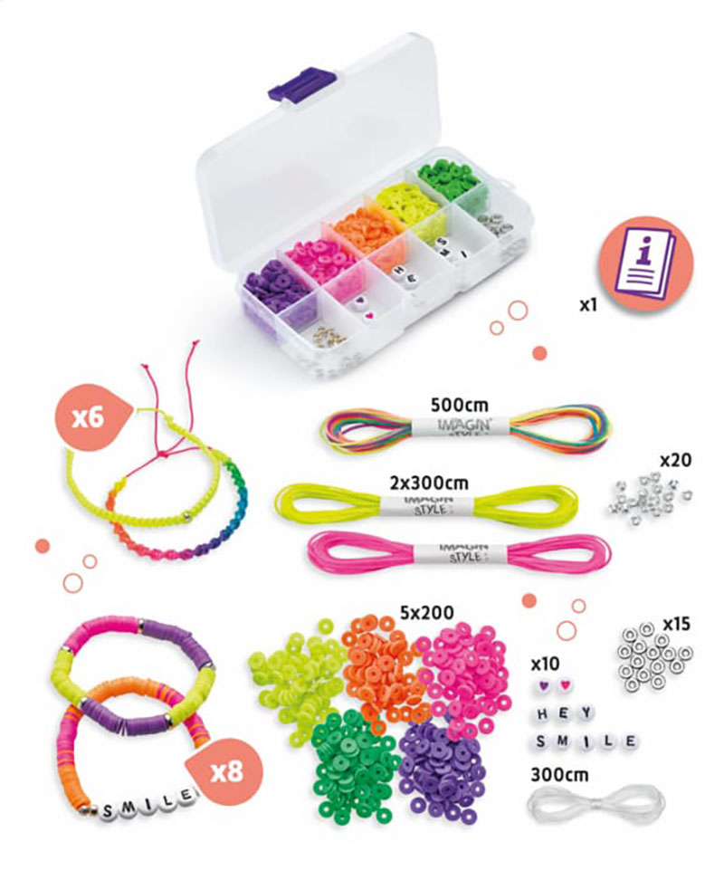 Creativ Imagin' Style Neon Bracelets Maped - Image 4