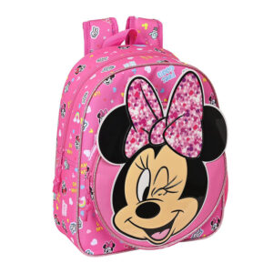 Çantë parashkollor 34 CM MINNIE MOUSE "LUCKY" Safta