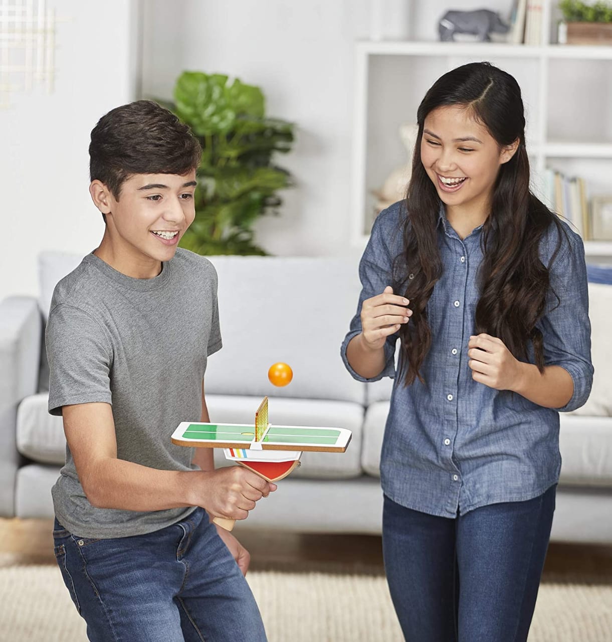 Hasbro Tiny Pong Solo Table Tennis Kids Electronic Handheld Game - Image 5