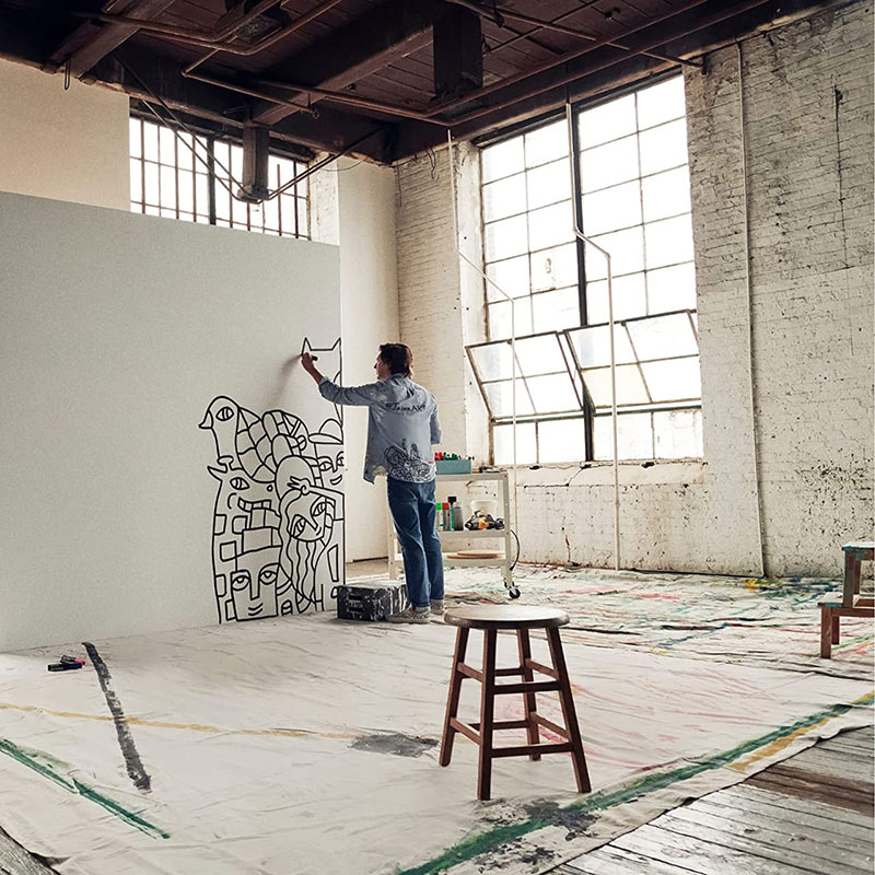 Set 8 Posca Paint Markers, 5M Medium Posca Markers with Reversible Tips, Posca Marker Set of Acrylic Paint Pens | Posca Pens for Art Supplies, Fabric Paint, Fabric Markers, Paint Pen, Art Markers - Image 9