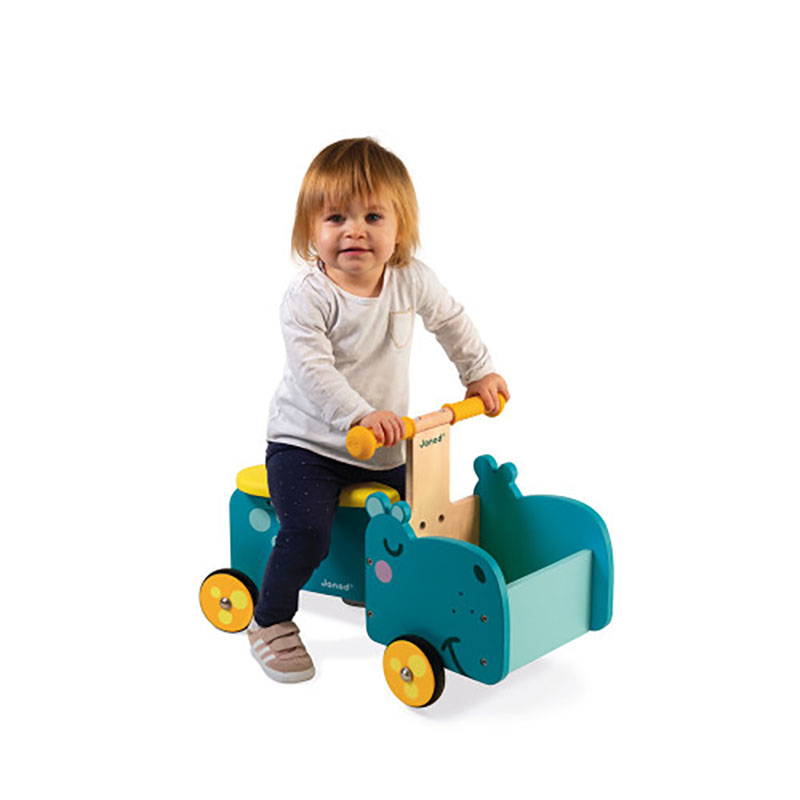 Hippopotamus Ride-On (wood) Janod - Image 7